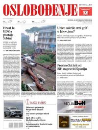 Oslobođenje - broj 25837, 31. okt 2018.