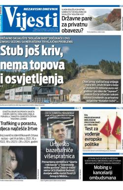 Vijesti - broj 9882, 3. nov 2025.