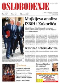 Oslobođenje - broj 26182, 18. okt 2019.