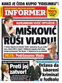 Informer - broj 149, 30. okt 2012.