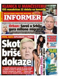 Informer - broj 1543, 24. maj 2017.