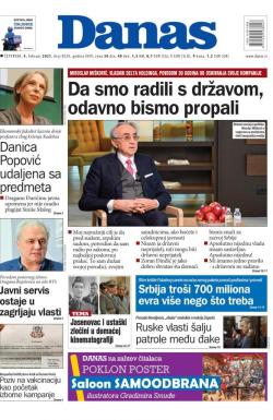 Danas - broj 8529, 4. feb 2021.