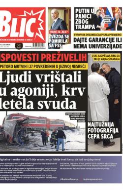 Blic - broj 7851, 22. dec 2018.