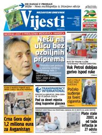 Vijesti - broj 5996, 4. dec 2014.