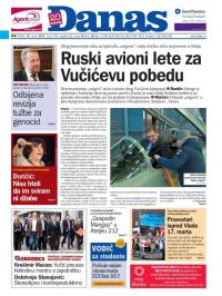 Danas - broj 7102, 10. mar 2017.