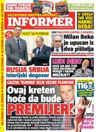 Informer - broj 1065, 30. okt 2015.