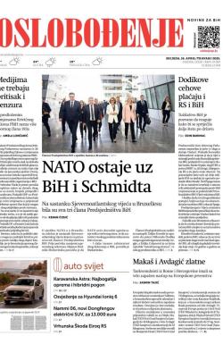Oslobođenje - broj 27887, 16. apr 2025.
