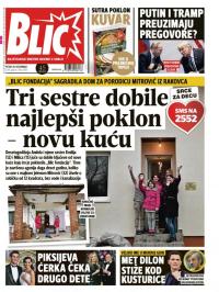 Blic - broj 7857, 28. dec 2018.