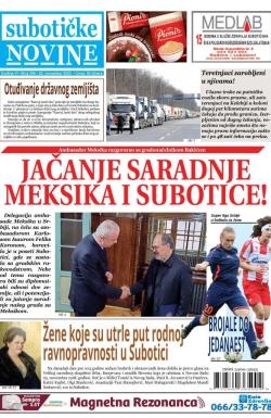Nove Subotičke novine - broj 296, 25. nov 2022.