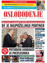 Oslobođenje - broj 24.425, 30. nov 2014.
