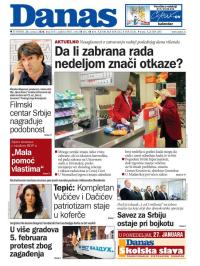 Danas - broj 8151, 23. jan 2020.