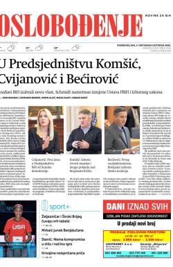 Oslobođenje - broj 27111, 3. okt 2022.