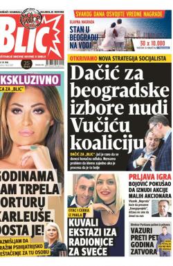 Blic - broj 7287, 30. maj 2017.