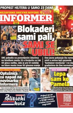 Informer - broj 4020, 3. jul 2025.