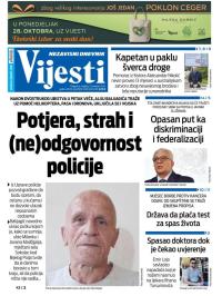 Vijesti - broj 9521, 27. okt 2024.