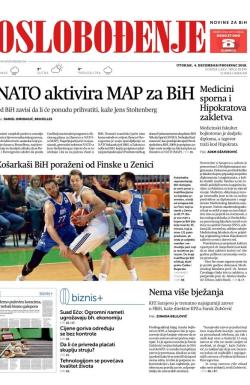 Oslobođenje - broj 25870, 4. dec 2018.