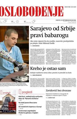 Oslobođenje - broj 26155, 21. sep 2019.