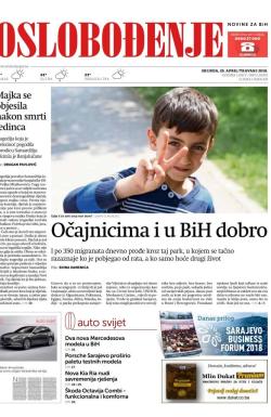 Oslobođenje - broj 25651, 25. apr 2018.