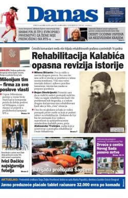 Danas - broj 9069, 9. avg 2022.