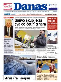 Danas - broj 5946, 9. jan 2014.