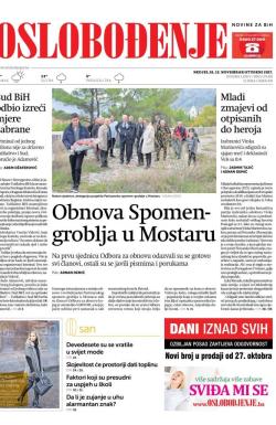 Oslobođenje - broj 25491, 12. nov 2017.
