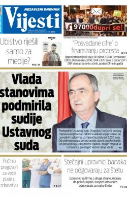 Vijesti - broj 7548, 12. apr 2019.