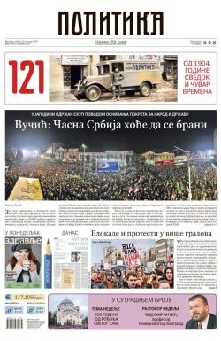 Politika - broj 39924, 25. jan 2025.
