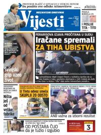 Vijesti - broj 6428, 17. feb 2016.