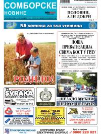 Somborske novine - broj 3080, 5. jul 2013.