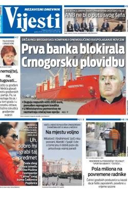 Vijesti - broj 9689, 18. apr 2025.