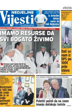 Vijesti - broj 5943, 12. okt 2014.