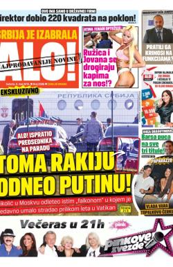 Alo - broj 2586, 9. maj 2015.