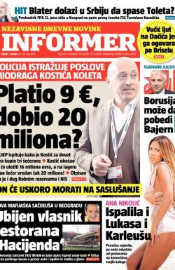 Informer - broj 320, 25. maj 2013.