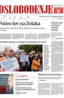 Oslobođenje - broj 26815, 16. okt 2021.