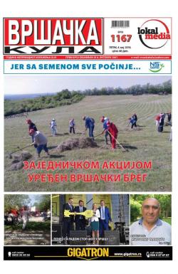 Vršačka kula - broj 1167, 4. maj 2018.