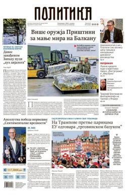 Politika - broj 40272, 19. jan 2026.