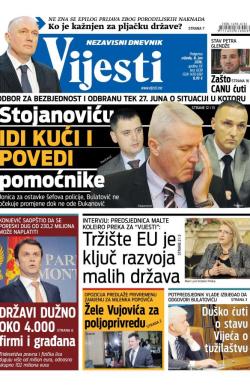 Vijesti - broj 6538, 8. jun 2016.