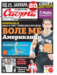Sport - broj 20864, 22. jan 2016.