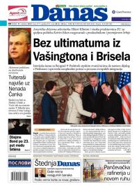 Danas - broj 5511, 31. okt 2012.