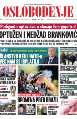Oslobođenje - broj 24.158, 8. mar 2014.