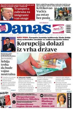 Danas - broj 7075-7076, 11. feb 2017.