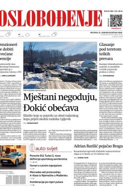 Oslobođenje - broj 28121, 21. jan 2026.