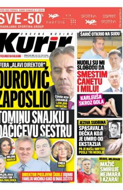 Kurir - broj 1584, 6. jul 2018.