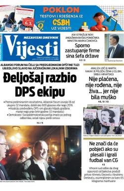 Vijesti - broj 8941, 6. mar 2023.