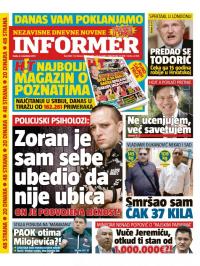 Informer - broj 1687, 8. nov 2017.