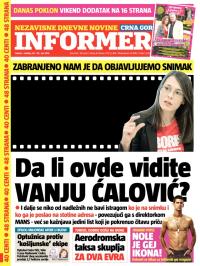 Informer CG - broj 654, 28. jun 2014.