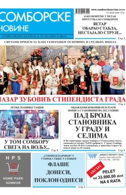 Somborske novine - broj 3601, 30. jun 2023.