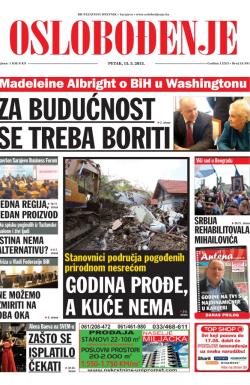 Oslobođenje - broj 24.591, 15. maj 2015.