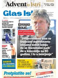 Glas Istre - broj 323, 25. nov 2022.