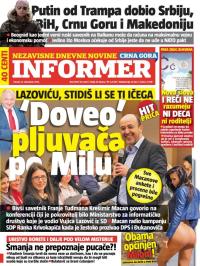 Informer CG - broj 1410, 13. dec 2016.